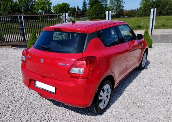Suzuki Swift cena 43950 przebieg: 44632, rok produkcji 2017 z Wieleń małe 154